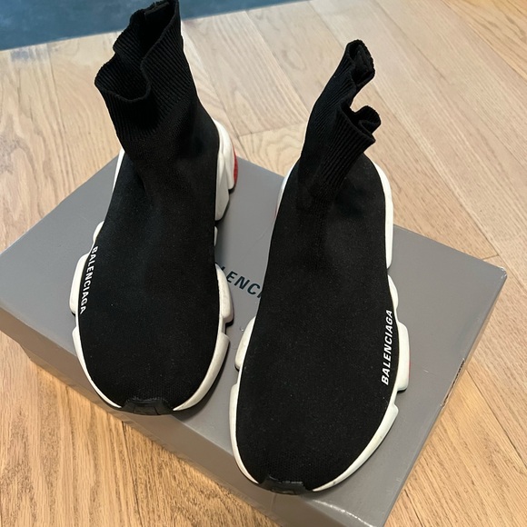 Balenciaga speed stretch knit high top sneakers - Picture 4 of 6